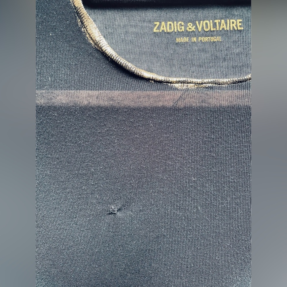 Zadig & Voltaire Willy Foil Long Sleeve Top
Size XS - Picture 11 of 11